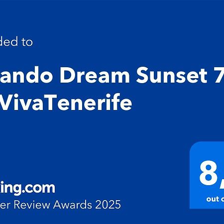 Orlando Dream Sunset 703 By Vivatenerife Costa Adeje  Kültér fotó